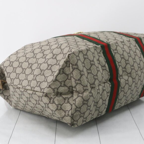 GUCCI GG PLUS WEEKENDER EXTRA LARGE TOTE Sherry Line - Picture 7 of 17